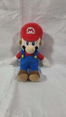 Little Buddy Super Mario All Star Collection Series 9" Mario Plush 2017